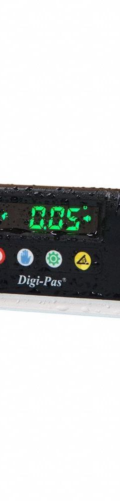DIGI-PAS Digital Level: 0°– 90°, Includes Batteries, 1 Neodymium, 0.05°, 9 in Overall Lg, ±0.1° (MPN 2-00285-99). Key specifications — attr934737: DIGI-PAS; attr939806: 0.05°; attr939808: AAA; attr981185: Yes.