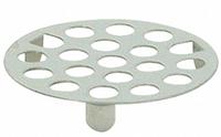 APPROVED VENDOR Strainer: 1 5/8 in Overall Dia, 1 5/8 in Overall Ht, Steel, Silver, Snap-In (MPN 30071). Key specifications — Material: Steel; Color: Silver; Connection Type: Snap-In; Brand: APPROVED VENDOR; Application: Sink Drain.