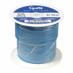 GROTE Automotive Wire: GXL, 100 ft, 1 Conductor, 10 AWG, Blue, 60 V Volt (MPN 87-5210). Key specifications — Brand: GROTE.