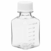 Media/Storage Bottle: PETG, 2 fl oz Capacity - oz, 60 mL Capacity - mL, Closure Included, Sterile (MPN BMPETG60). Key specifications — Graduated: Yes; Closure Type: Screw-On; Body Color: Colorless; Brand: APPROVED VENDOR.