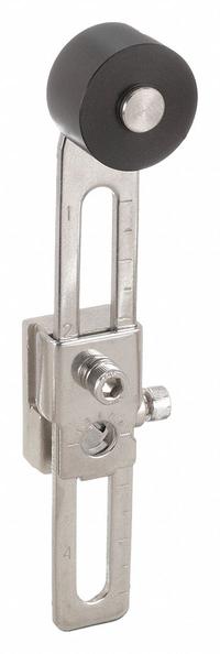 DAYTON Limit Switch Lever Arm: Roller Lever, Adj, 4.63 in Arm/Operator Lg - Max (MPN 11X477). Key specifications — Brand: DAYTON; Roller Position: Front; Actuator Style: Rotary Lever Roller.