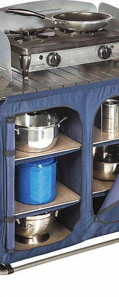 KAMP-RITE TENT COT INC Collapsible Outdoor Table: Aluminum, 33 in Overall Ht, 35 in Overall Lg (MPN KPT172). Key specifications — Brand: KAMP-RITE TENT COT INC; Material: Aluminum; Product Type: Collapsible Pantry Cook Table.