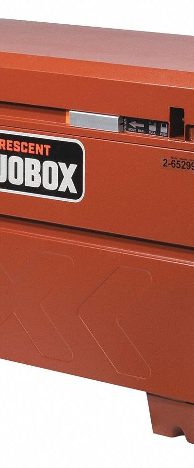 CRESCENT JOBOX Jobsite Box: 20 in W x 36 in D x 27 1/2 in H - Chest-Style Jobsite Boxes