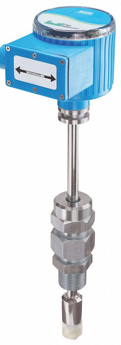 IMPELLER Electronic Flowmeter: Flow Sensor - Insertion-Style Paddlewheel Flowmeters w/ Remote Output for Water