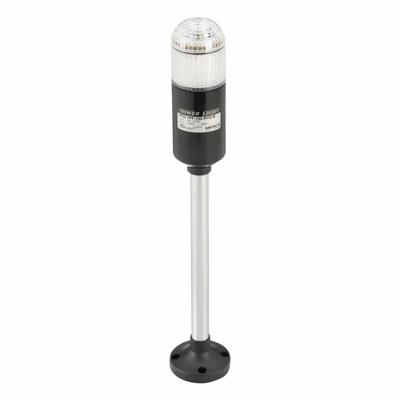 APPROVED VENDOR Tower Light Assembly: 1 Tier, Amber/Green/Red, No Sounder Tier - Single-Tier Tower Light Assemblies