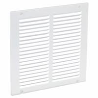 Return Air Grille: Louvered Grille, White, Powder Coated, Steel, 11 3/4 in H, 11 3/4 in W, 1/4 in D (MPN 4MJN4). Key specifications — Mounting Location: Wall; Brand: APPROVED VENDOR; Fire Rating: Not Fire Rated.
