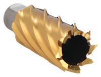 SLUGGER BY FEIN Annular Cutter: 15/16 in Cutter Dia, 2 in Max Cutting Dp, TiN, Cobalt, Weldon Flat (MPN 63134237102). Key specifications — attr253884: No; attr253885: TiN; attr253886: Cobalt; attr253887: Weldon Flat; attr253888: Fractional Inch; attr277149: SLUGGER BY FEIN.