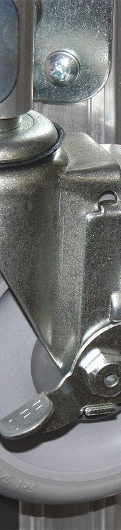 B & P MANUFACTURING Swivel Stem Caster with Brake: For 24L329/24L330/5EPK9/5EPL0 (MPN 8021-003). Key specifications — For Use With Grainger Item Number: 24L329; For Use With Mfr. Model Number: A1-B80-C6-D5-E49; Fits Brand: B & P Manufacturing; Product Type: Swivel Stem Caster with Brake; Brand: B & P MANUFACTURING.