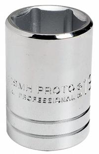 PROTO Socket: Metric, 1/2 in Drive Size, 20 mm Socket Size, 6-Point, Std, Chrome, Not Tether Capable (MPN J5420MH). Key specifications — attr1204417: PROTO; attr1204392: Chrome.