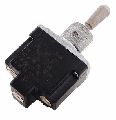 Honeywell Toggle Switch: 3 Position, 3 Connections, SPDT, Screw Terminals Connection - Panel-Mount Toggle Switches