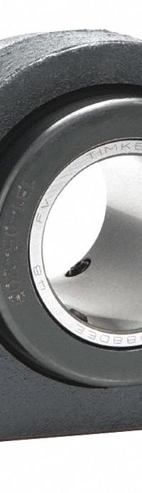 MOLINE BEARING Pillow Block Bearing: 1 in Bore, Fixed, Cast Iron, 1 1/2 in Shaft Ht, 2 Holes (MPN 19321100). Key specifications — Maximum Speed: 3,800 RPM; Mounting Bolt Size: 1/2 in; Brand: MOLINE BEARING.