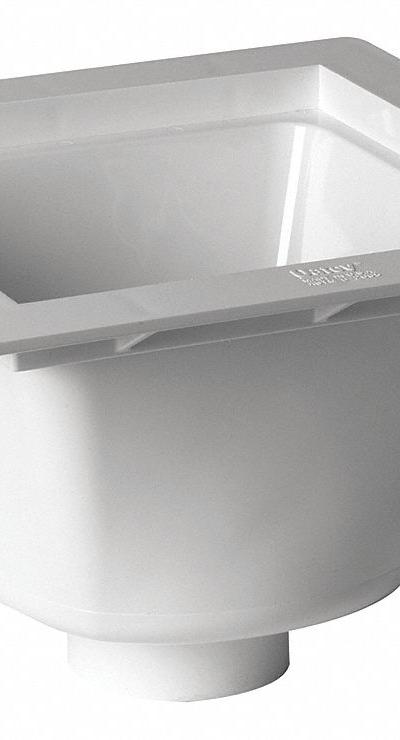 OATEY Floor Sink: 12 in Overall Wd - Open Floor Sinks