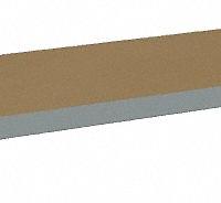 TENNSCO Shelf: 48 in x 12 in, 500 lb Load Capacity, Particleboard, Gray, Shelf (MPN ZAES-4812D). Key specifications — Decking Material: Particleboard; Includes: (2) Beams; Decking Finish: Unfinished; Shelf Configuration: Single Straight; Color: Gray; Frame Material: Steel; Brand: TENNSCO; Frame Finish: Zinc Plated.