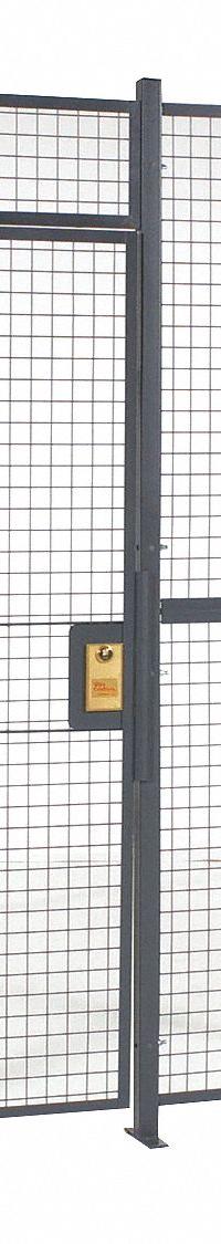 WIRECRAFTERS Partition Cage: 8 ft W x 8 ft D 8 ft H, Gray, 3 Sides, Enamel, Without Ceiling Panel (MPN 883). Key specifications — attr1283235: Yes; attr1283272: WIRECRAFTERS; attr1283268: Complete Wire Security Cages; attr1283246: Keyed Different Cylinder; attr1283240: Out; attr1283243: Yes; attr1283254: No; attr1283265: Enamel.