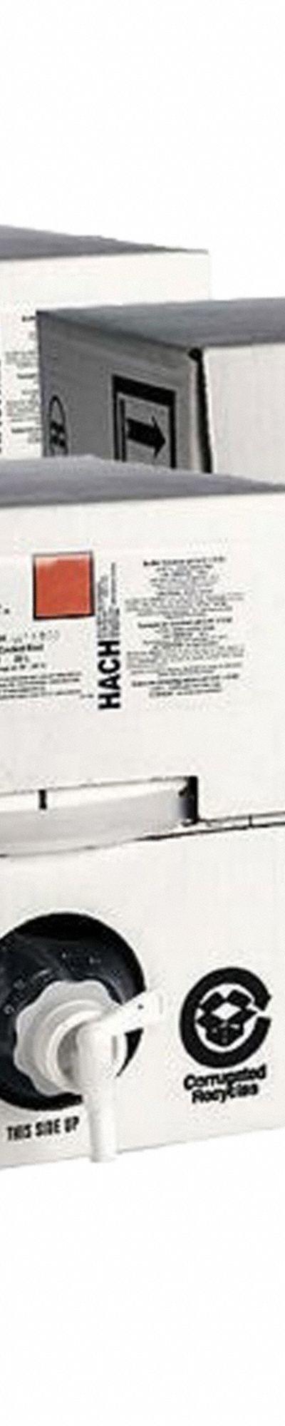 HACH Buffer Solution: 20 L Volume, Box, 50-00-0, Buffer/Solution, 2283461, 1 - Additional Calibration Solutions & Standards