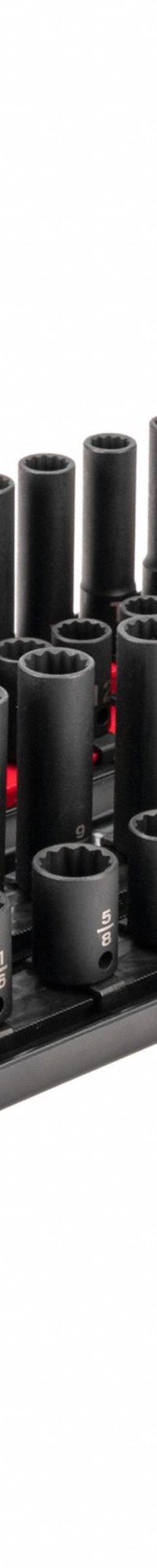 TEKTON Impact Socket Set: 3/8 in Drive Size, Small Set (0-50 pieces) Set Size, 42 Pieces, Metric/SAE (MPN SID91217). Key specifications — attr1204251: TEKTON; attr1215453: 3/8 in; attr1215454: 5/16 in to 3/4 in; attr1224229: Friction.