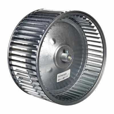 PROSTOCK Blower Wheel: Forward-Curved, 11 15/16 in Dia, 8 1/16 in W, CW Hub End - Dual-Inlet Forward-Curved Blower Wheels