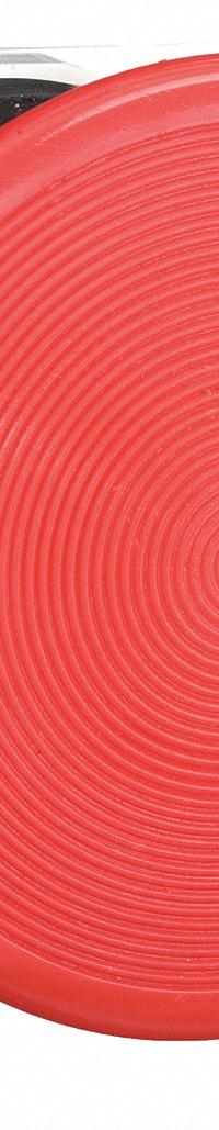 SCHNEIDER Mushroom Head Push Button: Red, 30 mm Mounting Size, Metallic, Momentary (MPN 9001KR25R). Key specifications — Brand: SCHNEIDER; Action: Momentary; Series: 9001K; Push Button Material Type: Metallic.