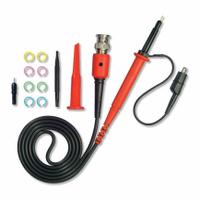 B&K PRECISION Oscilloscope Probe: 4 ft Cable Lg, CAT I 2000V, CAT I 2000V PR2000B, 10 pF – 30 pF. Key specifications — Brand: B&K PRECISION; CAT Safety Rating: CAT I 2000V; Compatible with Series: 2560B Series; Includes: BNC Adapter; Manufacturer Part Number: PR2000B.