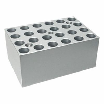 BENCHMARK SCIENTIFIC Dry Bath Block: Aluminum, 1 7/8 in Overall Wd, 2 3/4 in Overall Lg - Dry Bath Blocks