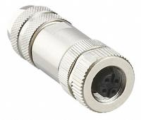 IFM M12 Circular Connector: B Coded, 4 Socket, M12 Female Thread, IP67, Screw Terminals, Straight (MPN E12356). Key specifications — Connector Body Type: Socket; Coding: B; Brand: IFM; Voltage Rating: 70V DC; Thread Size: M12; Mounting Type: Front Mounting; Mounting Style: Female Thread; IP Rating: IP67.