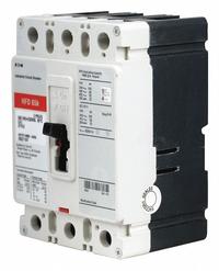 EATON Molded Case Circuit Breaker: 20 A Amps, 100kA at 240V AC, Fixed, ABC, Load Side Lug, Std, HFD (MPN HFD3020). Key specifications — attr217792: HFD; attr196056: 100kA at 240V AC; attr196057: Fixed; attr196058: ABC; attr196059: Load Side Lug; attr196061: 225A/F.