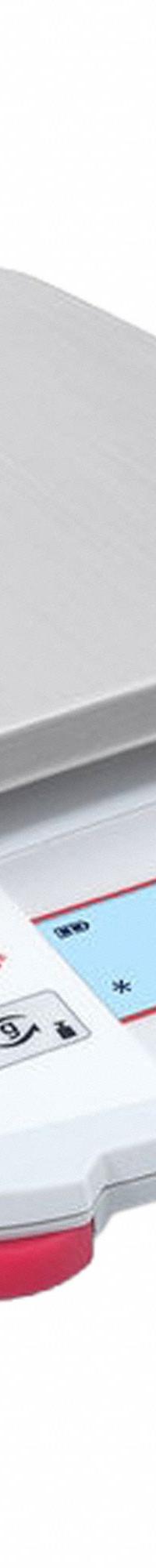 OHAUS Industrial Balance: (3) AA Batteries, 5 in x 5 5/8 in, Not IP Rated, Not NTEP Rated (MPN CX1201). Key specifications — Readability: 0.1 g; Power Source: Battery; Weighing Units: lb/oz; Brand: OHAUS; Washdown: No.