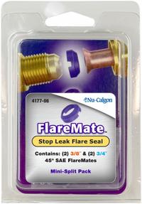 NU-CALGON Flared Fitting Seal Kit: Mfr Part # 4177-06. Key specifications — attr470062: Copper; attr511227: 45° Flare Fitting; attr447992: 4177-06; attr447995: NU-CALGON.