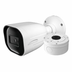 SPECO TECHNOLOGIES IP Camera: Bullet, Fixed, 2.8 mm Max Focal Lg, 8MP, RJ45, 76.4° Min Viewing Angle (MPN O8VB3). Key specifications — Image Sensor: 1/2.8 CMOS; Resolution: 8MP; Brand: SPECO TECHNOLOGIES; Camera Design: Bullet; Compatible Connector: RJ45.