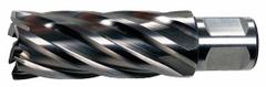 SLUGGER BY FEIN Annular Cutter: 2 1/16 in Cutter Dia, 4 in Max Cutting Dp, Bright, High Speed Steel (MPN 63134523004). Key specifications — attr253884: No; attr253885: Bright; attr253886: High Speed Steel; attr253887: Weldon Flat; attr253888: Fractional Inch; attr277149: SLUGGER BY FEIN.
