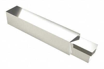 MICRO 100 Single-Point Tool Bit: AL Tool Bit Style, 3/8 in Shank Wd, 3/8 in Shank Ht - Brazed-Tip Lathe Tool Bits