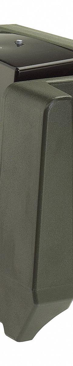 CAMBRO Paper Towel and Soap Dispenser: Plastic, Black, 14 5/8 in Overall Ht, 11 in Overall Wd (MPN EAHWATD110). Key specifications — Brand: CAMBRO; Includes: Multi Fold Paper Towel Holder; Material: Plastic.