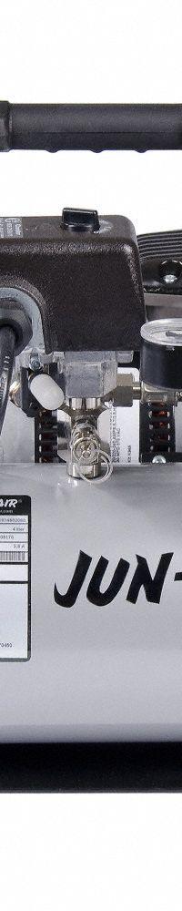 GAST Oil-Free Rocking Piston Air Compressor: Oil Free, 1/2 hp, 1.2 cfm, 120 psi Max Op Pressure (MPN 1760408). Key specifications — attr50806: 120V AC; attr50800: 1.2 cfm; attr100072: No Air Dryer; attr50788: GAST.
