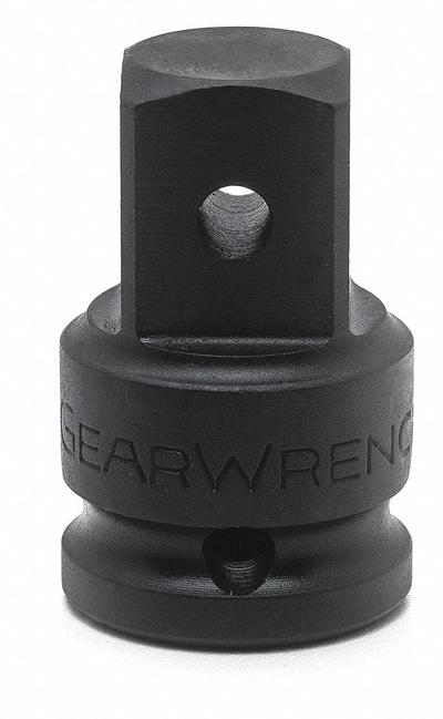 GEARWRENCH Socket Adapter: 1/2 in Input Drive Size, Manganese Phosphate - 1/2" Drive Impact Socket Adapters