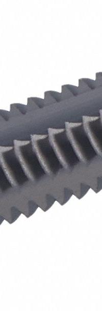 CLEVELAND Straight Flute Hand Tap: 1/4"-20 UNC, H3 / 2B, 3 Flute, Plug Chamfer (MPN C83893)