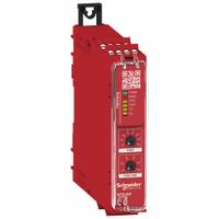 SCHNEIDER Force: DIN-Rail Relay Mounting, 16 Pins/Terminals, 24V AC/DC, 2 Inputs, Screw (MPN XPSUAF13AP). Key specifications — Output Switch Configuration: (3) NO; Brand: SCHNEIDER.