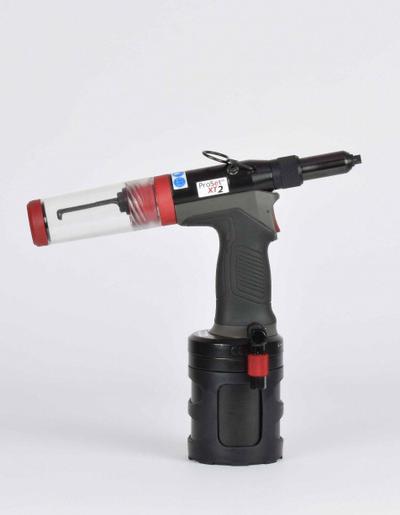 POP AVDEL Air Riveter: 1 in Stroke Lg, 3,045 lbf Pulling Force - Air-Powered Blind Rivet Installation Tools