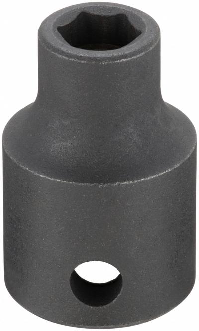 WESTWARD Impact Socket: 3/8 in Drive Size, Metric, 8 mm Socket Size, 6-Point, Std - 3/8" Drive Impact Sockets