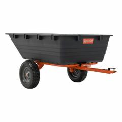 AGRI-FAB Utility Poly Cart,18": 2 Wheels, 18 cu ft Cubic Foot Capacity, 1,123 lb Load Capacity (MPN 45-0553). Key specifications — Container Material: Poly; Brand: AGRI-FAB.