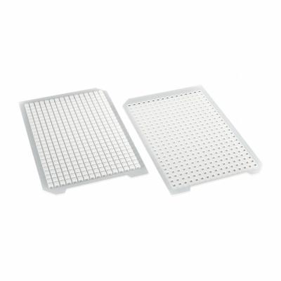MTC BIO Sealing Mat: Square, 384 Wells, White, Silicone, 4.5 mm Well Opening Size - Sealing Mats