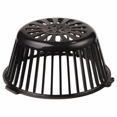 JAY R. SMITH MFG. CO Dome Strainer: 11 1/8 in Overall Dia, 5 1/4 in Overall Ht, Plastic - Domes & Cages for Roof Drains