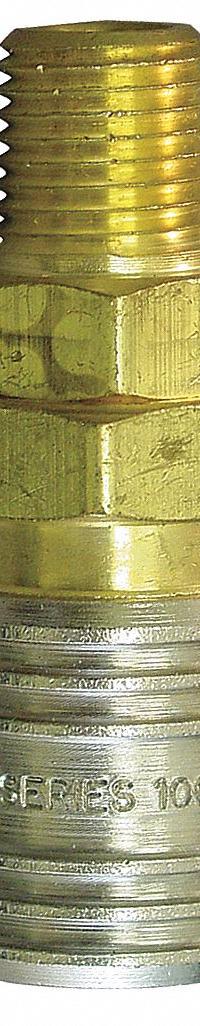 WEATHERHEAD Quick Connect Hose Coupling: 1/2 in Body Size, 1/2 in Hose Fitting Size, Sleeve, MNPT (MPN 530E). Key specifications — Thread Size: 1/2" -14; Coupling Locking Type: Sleeve; Brand: WEATHERHEAD.