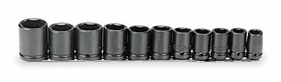 PROTO Impact Socket Set: 1/2 in Drive Size, Small Set (0-50 pieces) Set Size - SAE Impact Socket Sets