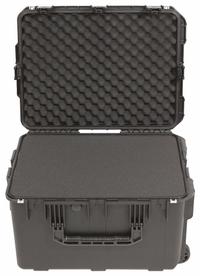 SKB Protective Case: 17 in x 23 in x 14 in Inside, Pick and Pluck, Black, 2 Wheels, 24 lb Wt, IP67 (MPN 3i-2317-14BC). Key specifications — Handle Style: Telescoping; Brand: SKB; Case Closure Type: Latches.