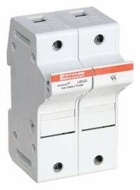 MERSEN Fuse Block: Finger-Safe, 2 Pole, 600 V AC, DIN Rail Mounting, Pressure Plate Termination (MPN US3J2). Key specifications — Brand: MERSEN.