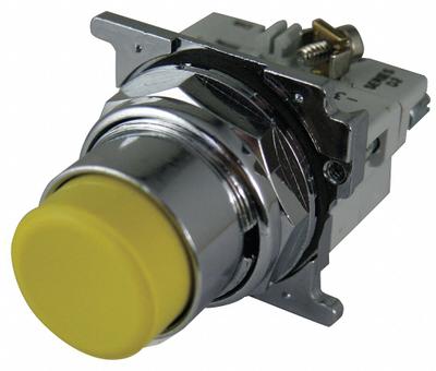 EATON Extended Push Button Operator: Non-Illuminated, Extended Profile, Metallic - Extended-Length Push Buttons