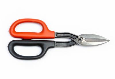 CRESCENT WISS Straight Pattern Tinner Snips 10": Straight, 10 1/4 in Overall Lg