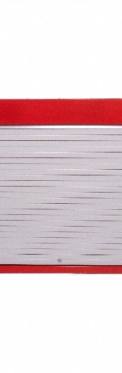 BETA Pegboard Wall Cabinet: 67 in x 6 in x 37 in, Roll Up, Recessed Pull Handle & Keyed, Red, Steel (MPN C57P R). Key specifications — Duty Rating: Medium Duty; Cabinet Material: Steel; Assembled: Assembled; Cabinet Color: Red; Brand: BETA.