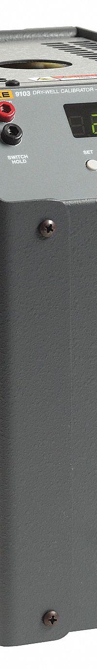 FLUKE Drywall Temperature Calibrator: -13°F to 284°F /-25°C to 140°C, -13°F to 284°F /-25°C to 140°C (MPN 9103-DW-156). Key specifications — Stability: +/-0.02°C at –25°C; For Stem Diameter: (2) 4 mm; Brand: FLUKE.