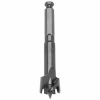 MILWAUKEE Self Feed Drill Bit: 1 in Drill Bit Size, Hex, 7/16 in Shank Dia, 6 in Overall Lg (MPN 48-25-1002). Key specifications — attr277224: MILWAUKEE.